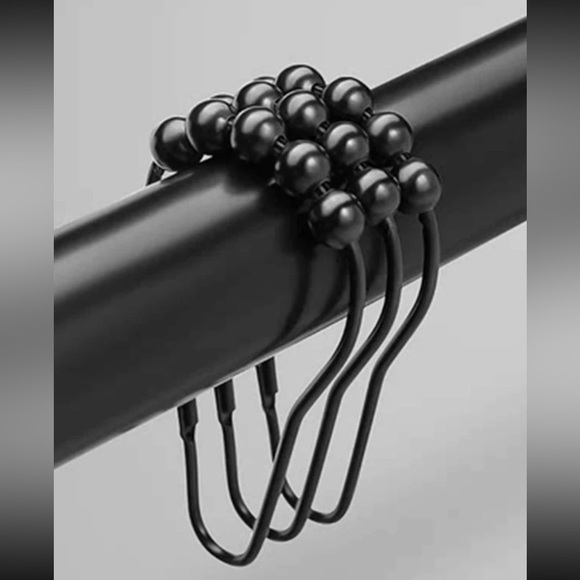 NWT Retro Old Fashioned Bead Decor Shower Ring Set of 10 - Picture 6 of 6